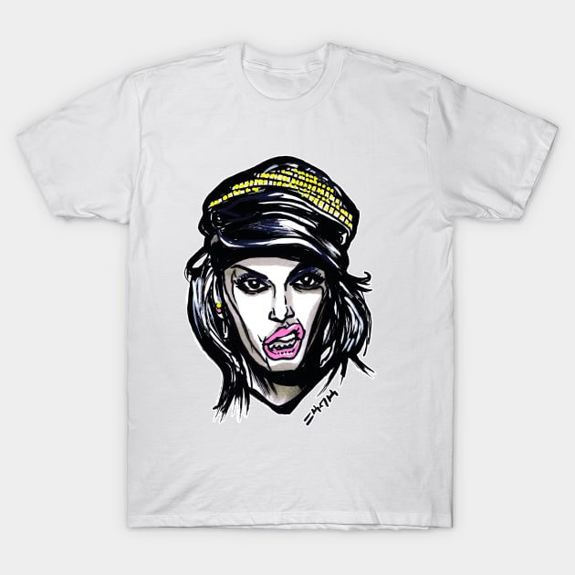 Mia rapper m.i.a. T-Shirt by sketchnkustom